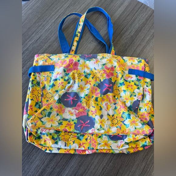 Vintage Ken Don waxed canvas tote bag. - Picture 3 of 6